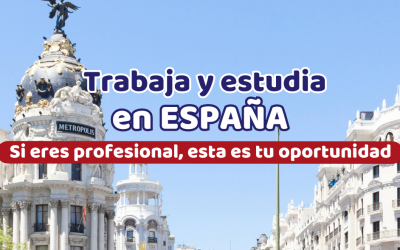 Estudia y trabaja en España